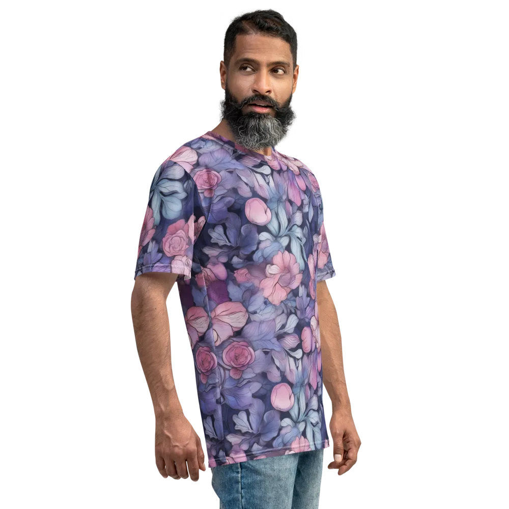 Moonlit Conservatory on Men's Crew Neck T-Shirt — Right