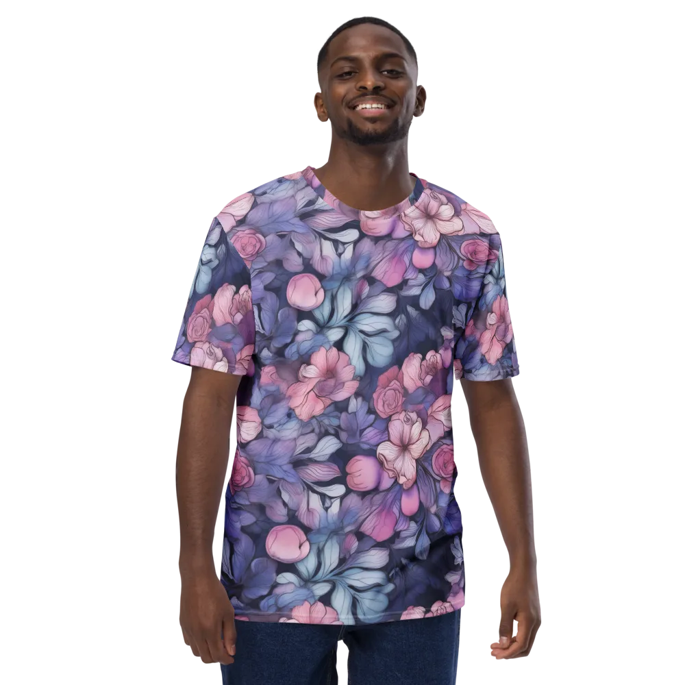 Moonlit Conservatory on Men's Crew Neck T-Shirt — Front