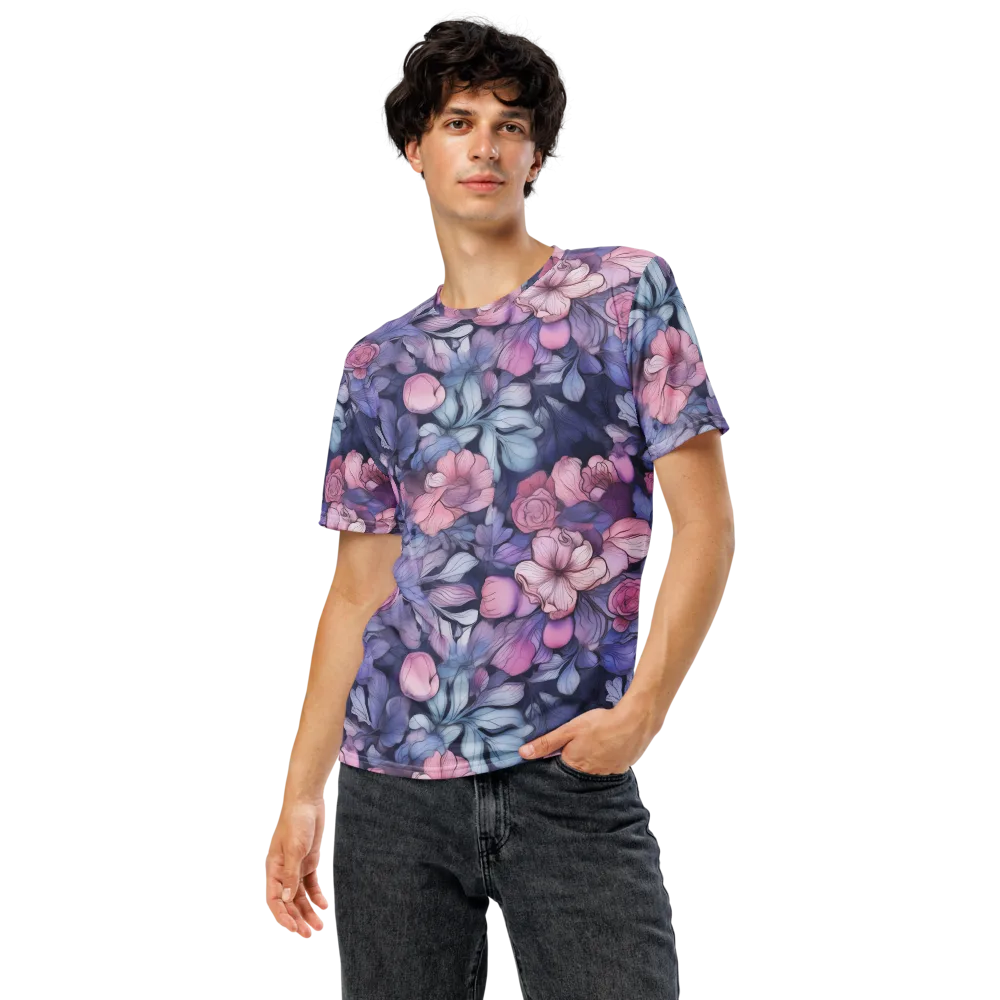 Moonlit Conservatory on Men's Crew Neck T-Shirt — Front