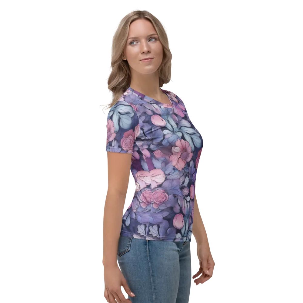 Moonlit Conservatory on Women's Crew Neck T-Shirt — Right