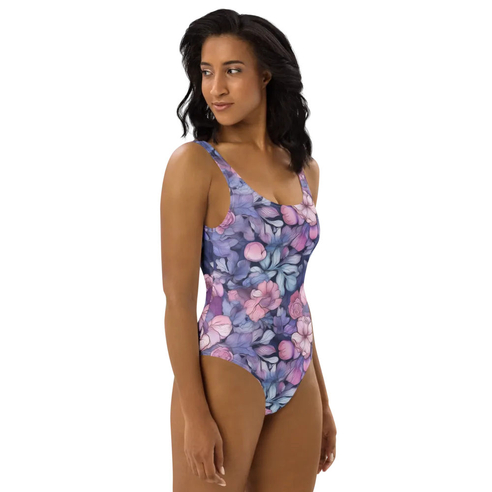 Moonlit Conservatory on One-Piece Swimsuit — Right