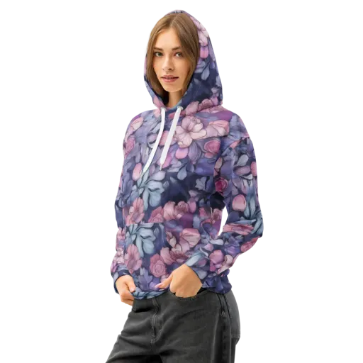 Moonlit Conservatory on a Cotton Hoodie