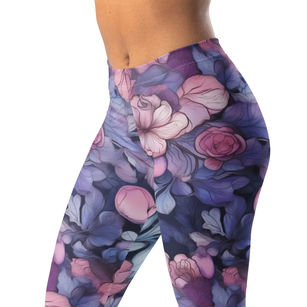 Moonlit Conservatory on Leggings — Left Front