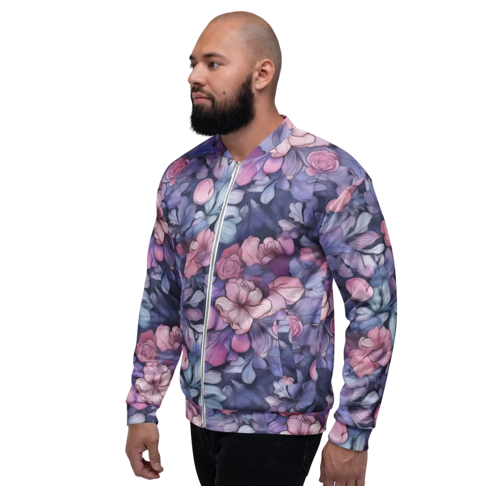 Moonlit Conservatory on Bomber Jacket — Left