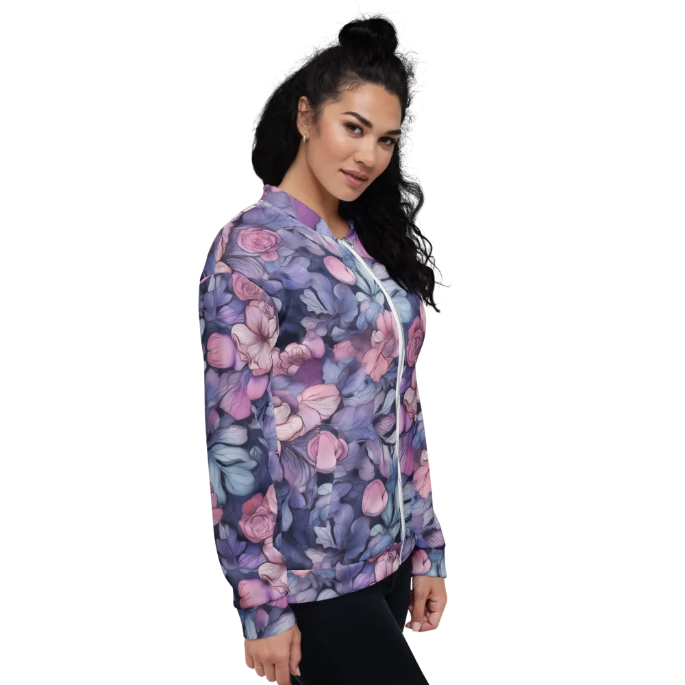 Moonlit Conservatory on Bomber Jacket — Right