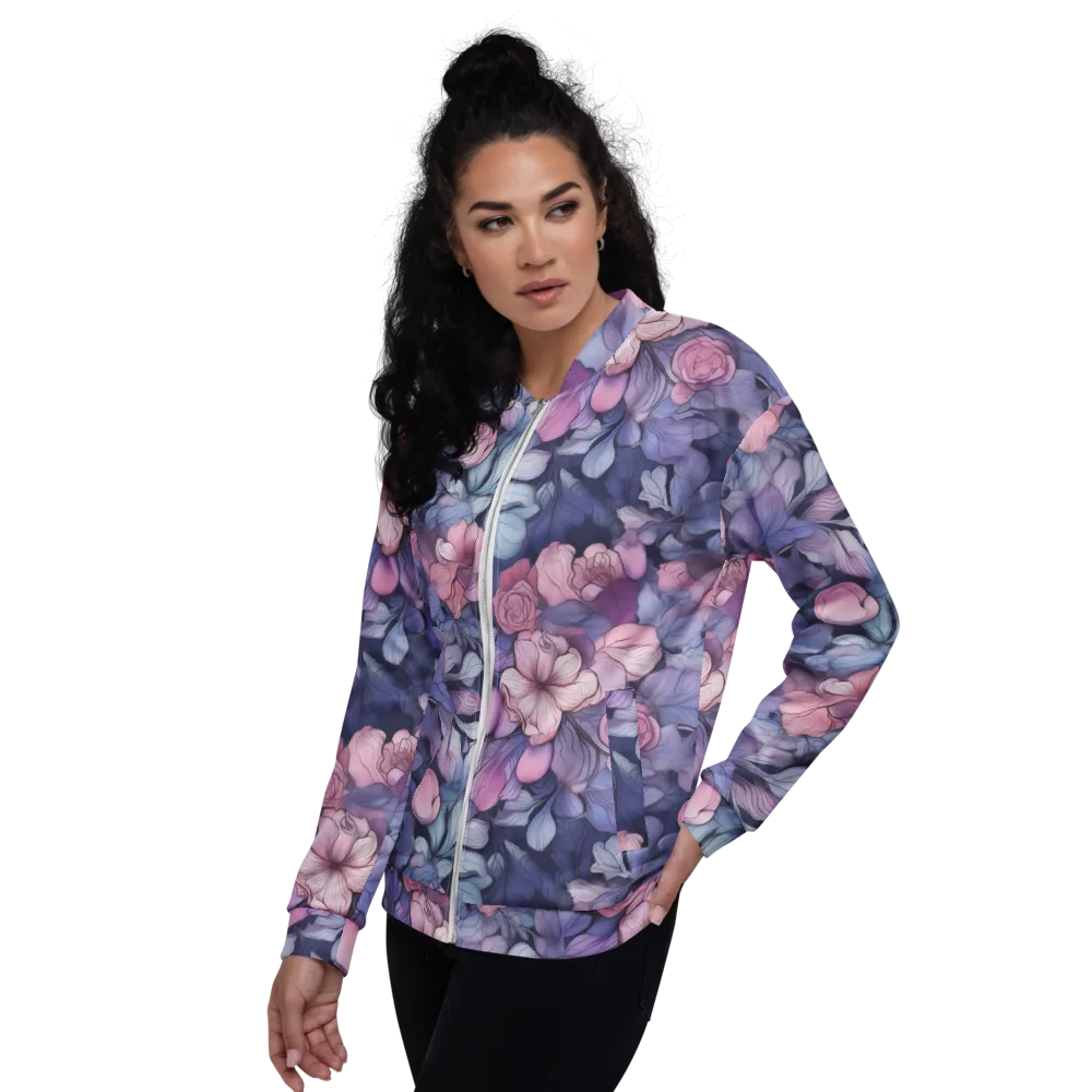 Moonlit Conservatory on Bomber Jacket — Left