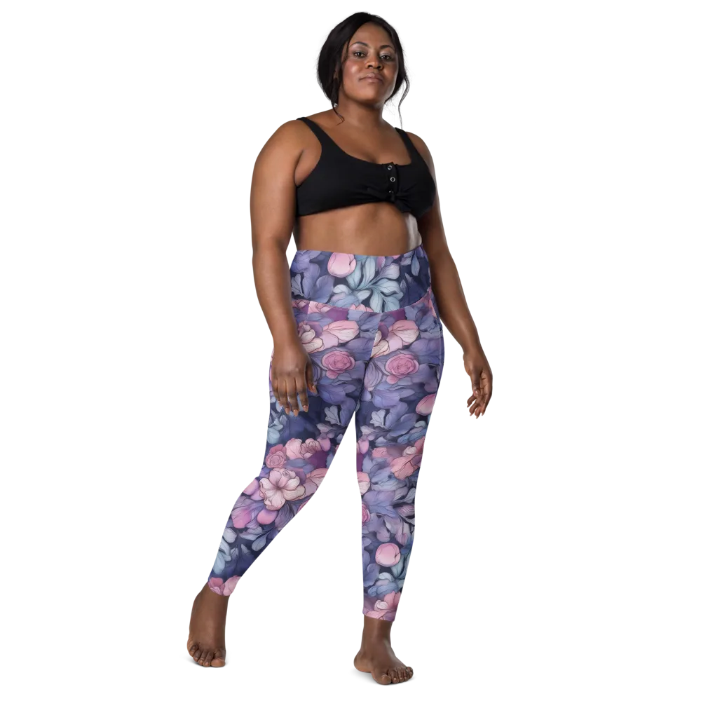 Moonlit Conservatory on Leggings with Pockets — Front