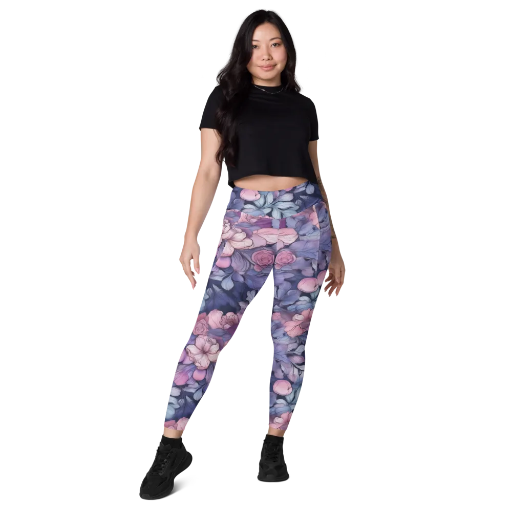 Moonlit Conservatory on Leggings with Pockets — Front