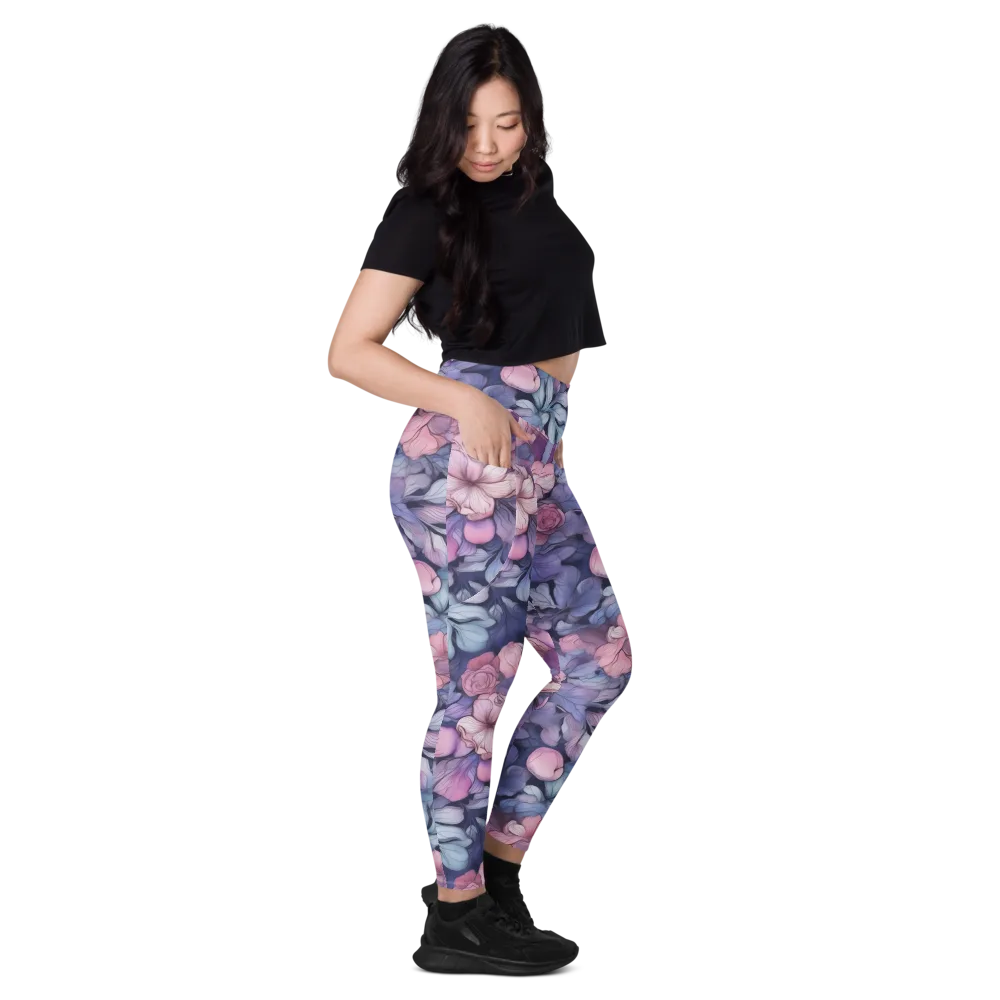 Moonlit Conservatory on Leggings with Pockets — Right