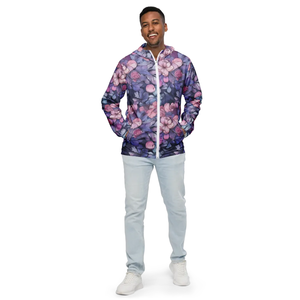 Moonlit Conservatory on Men's Windbreaker — Front