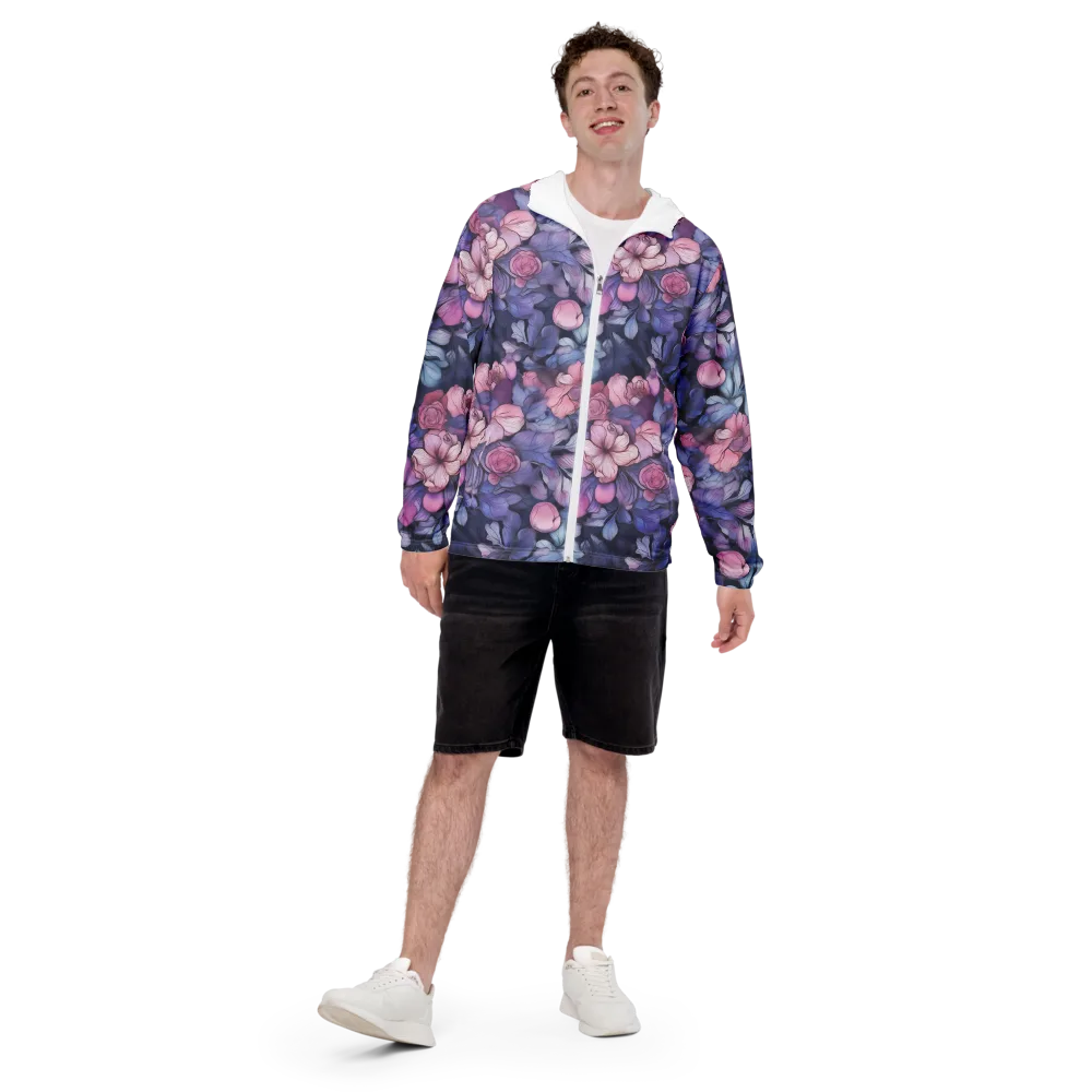 Moonlit Conservatory on Men's Windbreaker — Front