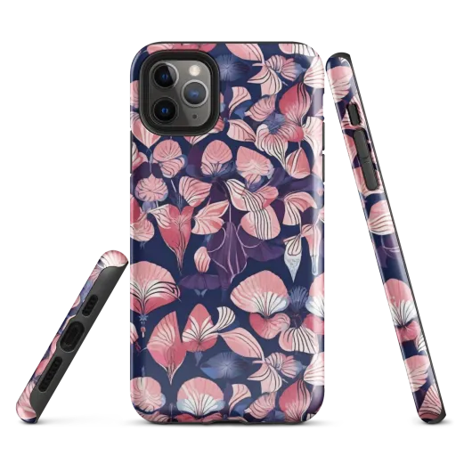 Petal After Dark on a Tough Case for iPhone®