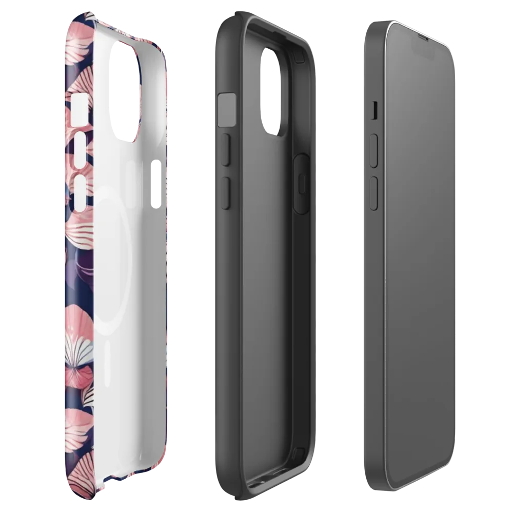 Petal After Dark on MagSafe Tough Case for iPhone® — Front