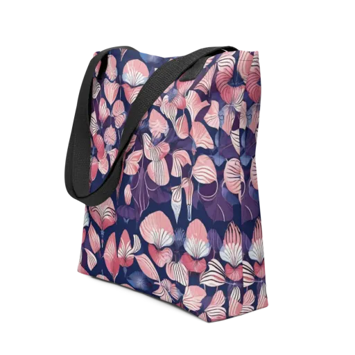 Petal After Dark on a Tote Bag