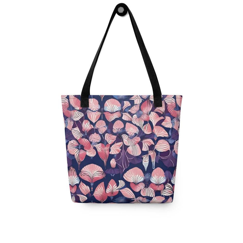Petal After Dark on Tote Bag — Front