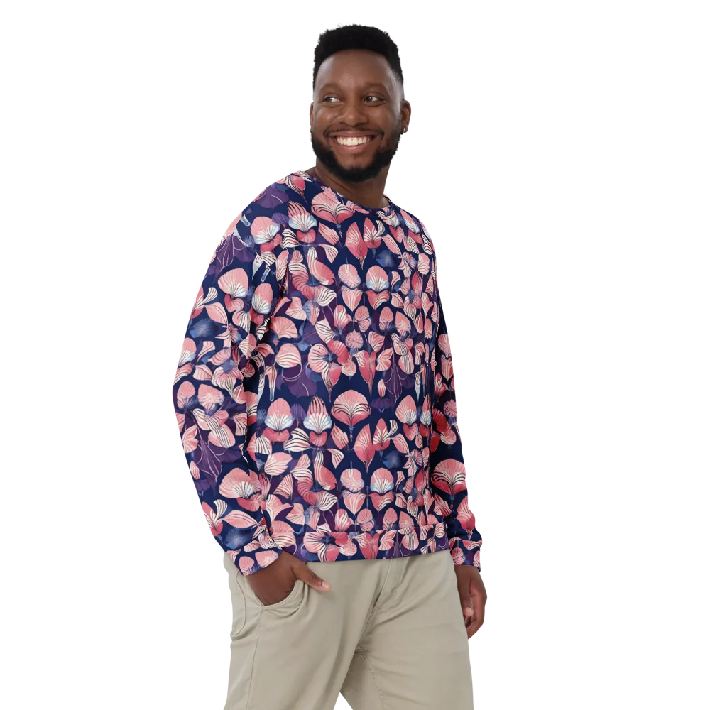 Petal After Dark on Sweatshirt — Front