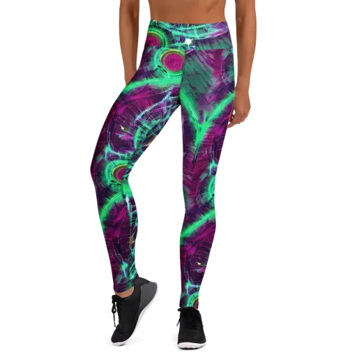 Müller Vortex on a Yoga Leggings