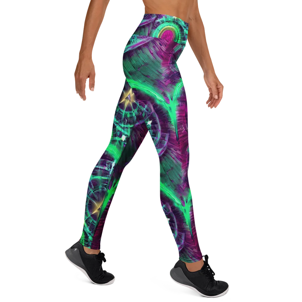 Müller Vortex on Yoga Leggings — Right