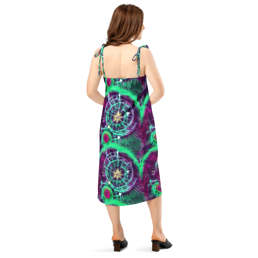 Müller Vortex on Slip Dress — Back