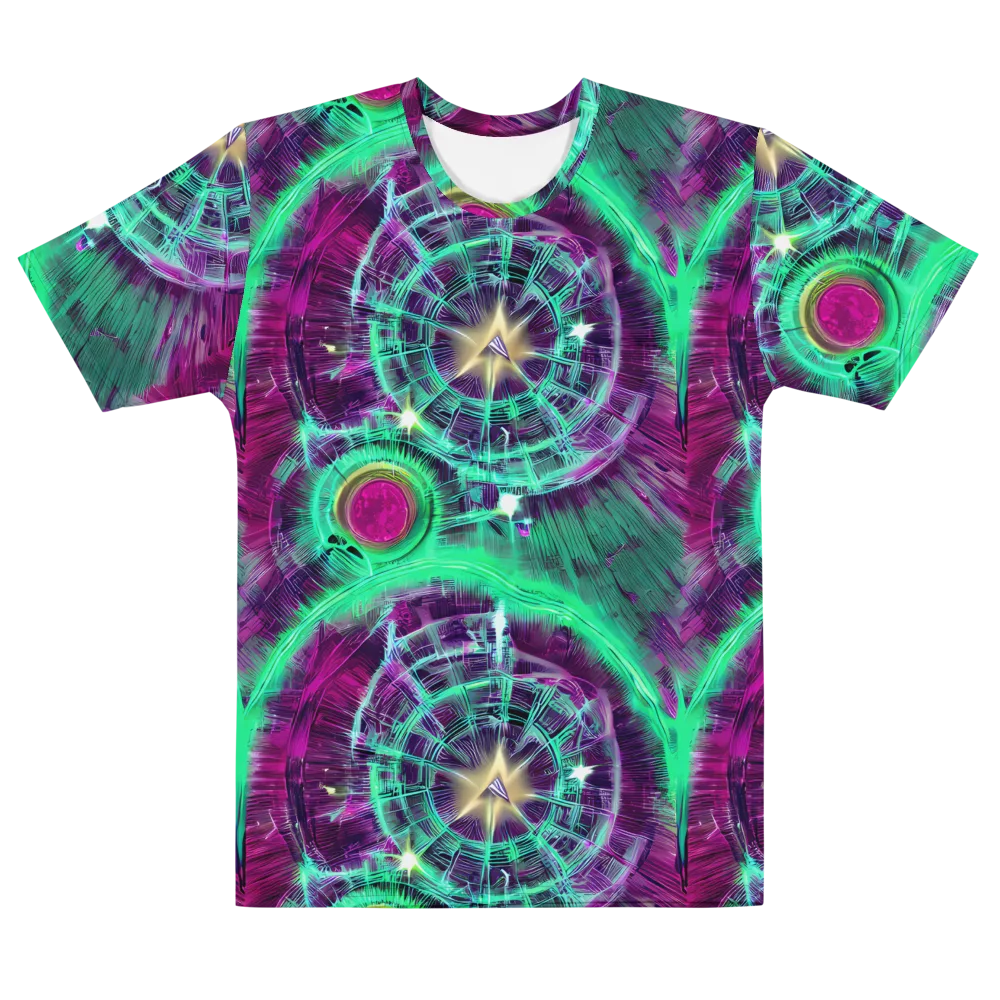 Müller Vortex on Men's Cotton Crew Neck T-Shirt — Front