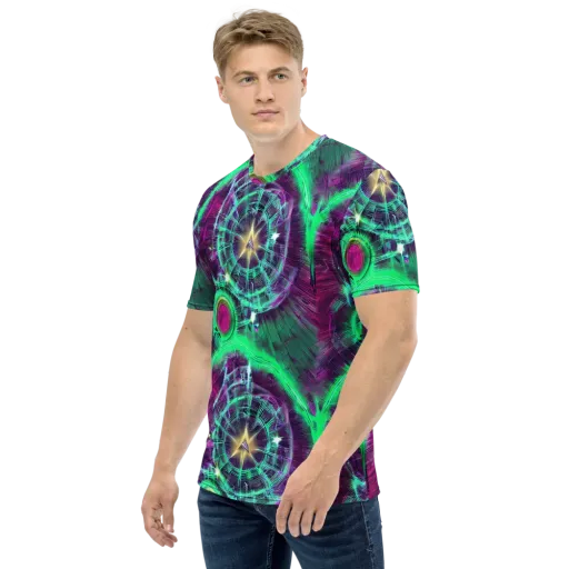 Müller Vortex on a Men's Crew Neck T-Shirt