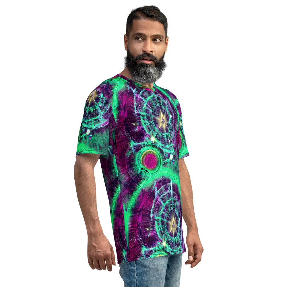 Müller Vortex on Men's Crew Neck T-Shirt — Right