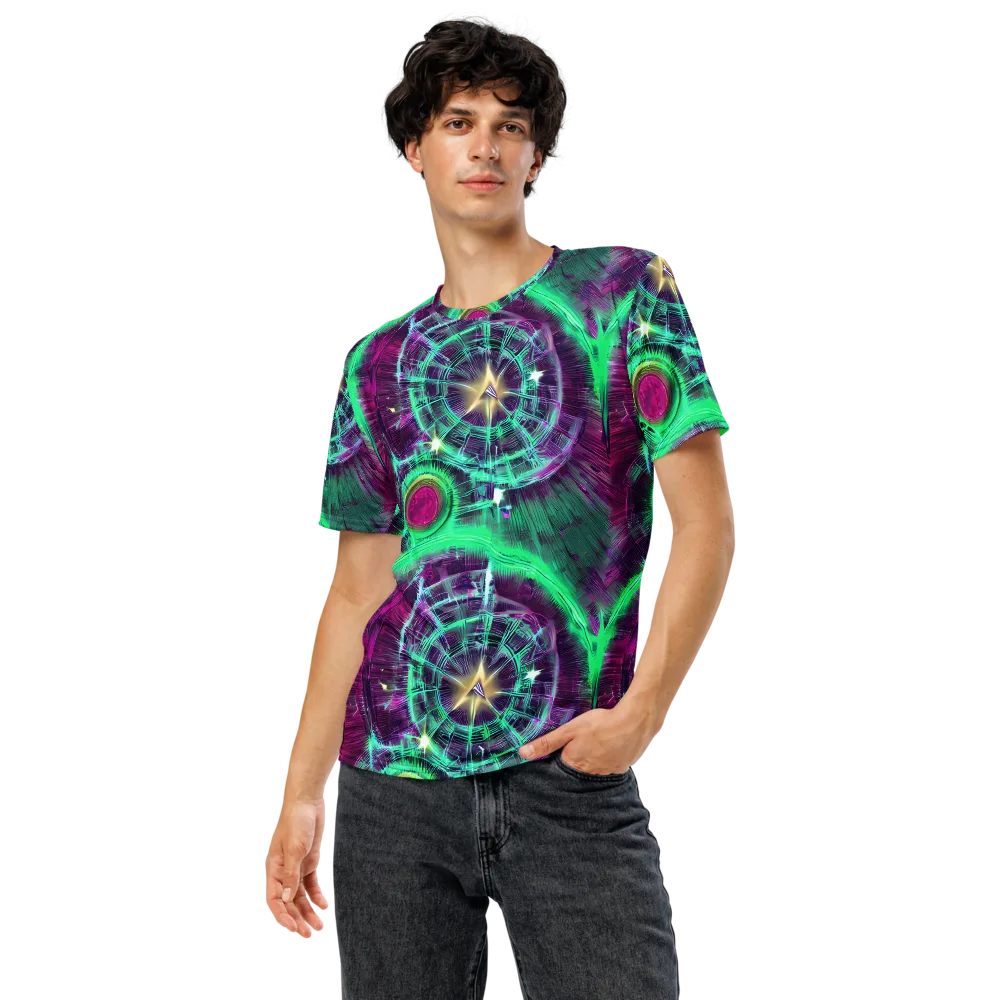 Müller Vortex on Men's Crew Neck T-Shirt — Front