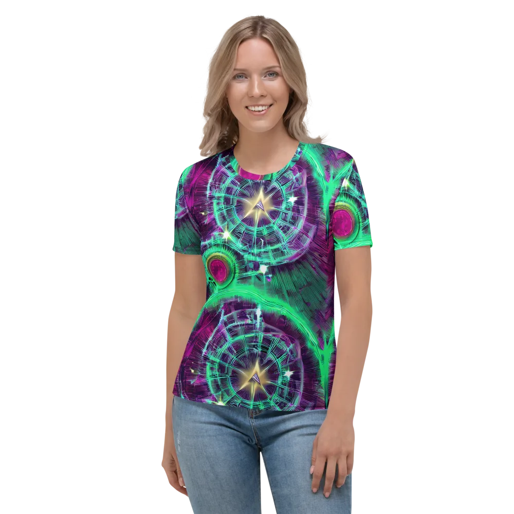 Müller Vortex on Women's Crew Neck T-Shirt — Front