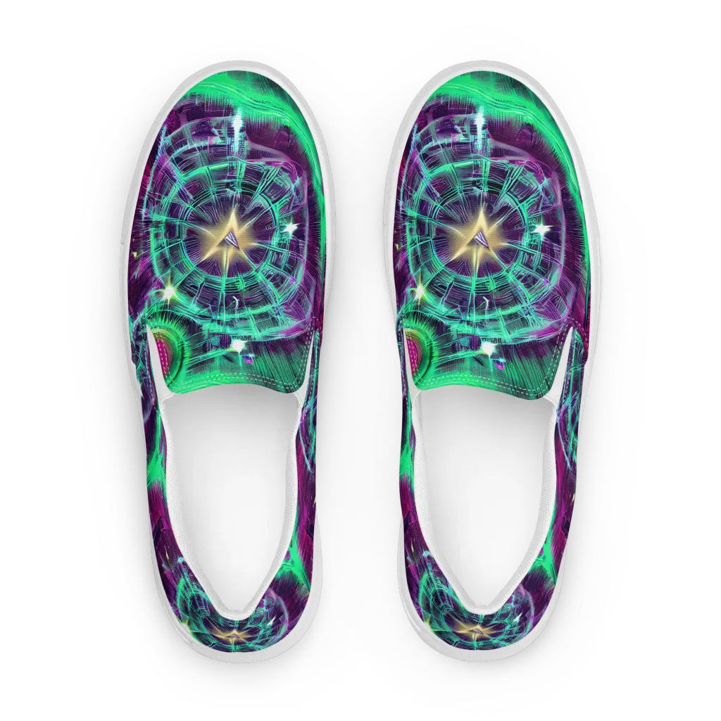 Müller Vortex on Men's Slip-On Canvas Shoes — Front