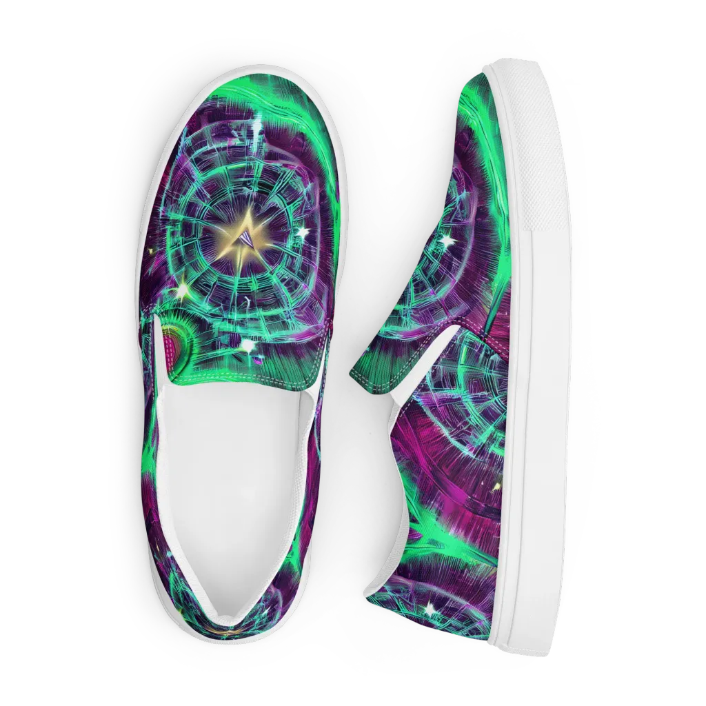 Müller Vortex on Men's Slip-On Canvas Shoes — Front