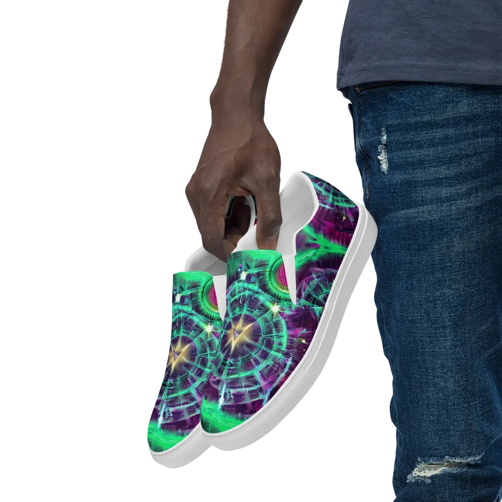 Müller Vortex on Men's Slip-On Canvas Shoes — Left Front