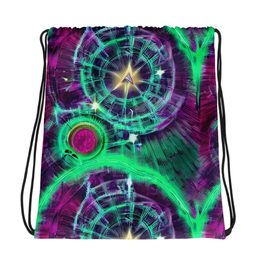 Müller Vortex on a Drawstring Bag