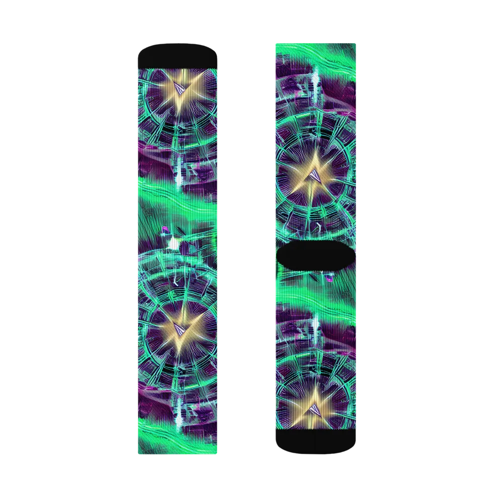 Müller Vortex on Socks — Left Sock