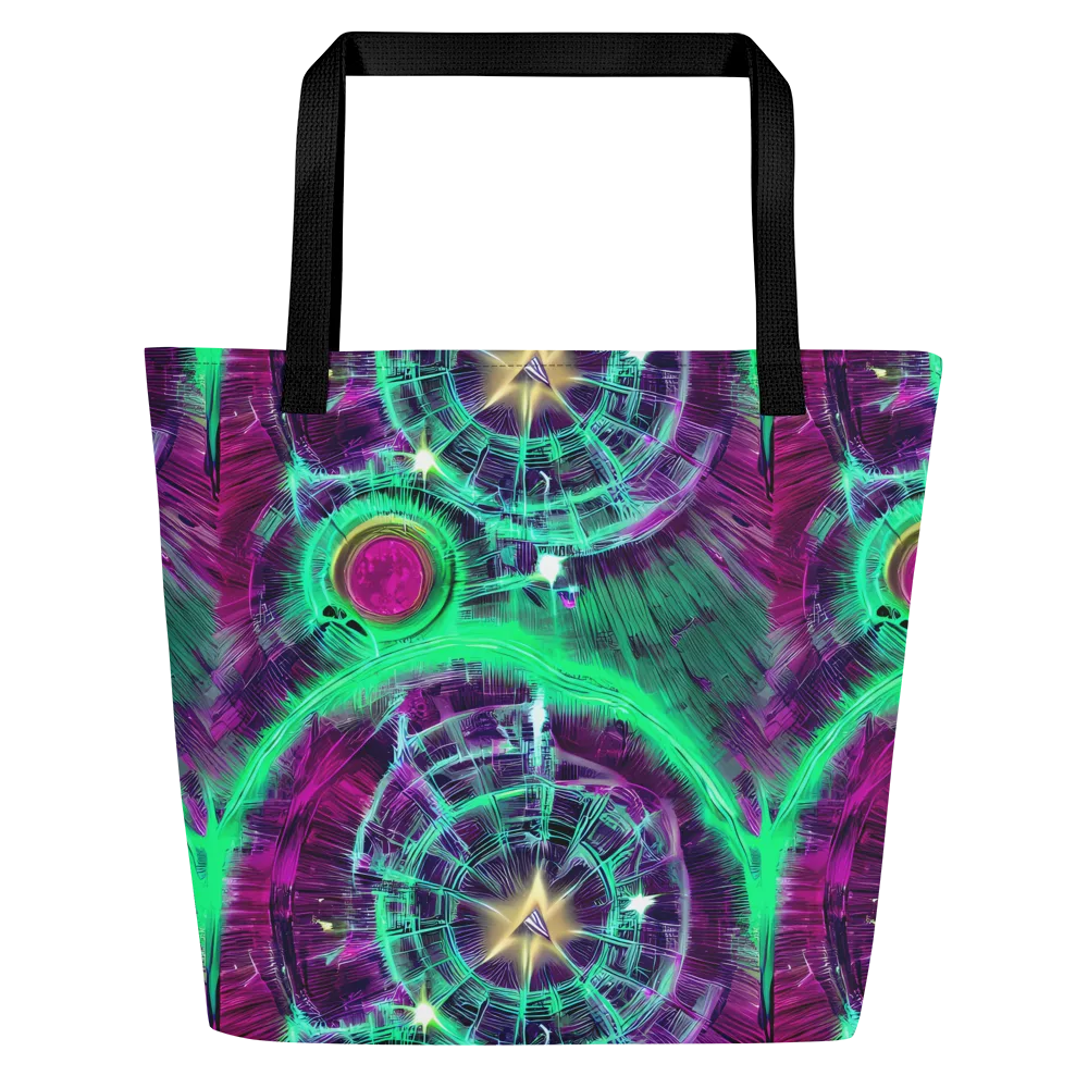 Müller Vortex on Large Tote Bag W/ Pocket — Front