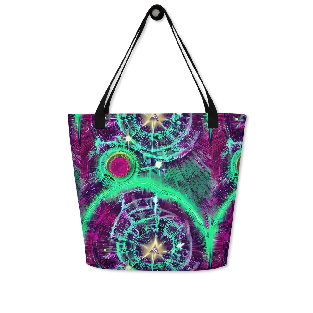 Müller Vortex on Large Tote Bag W/ Pocket — Front