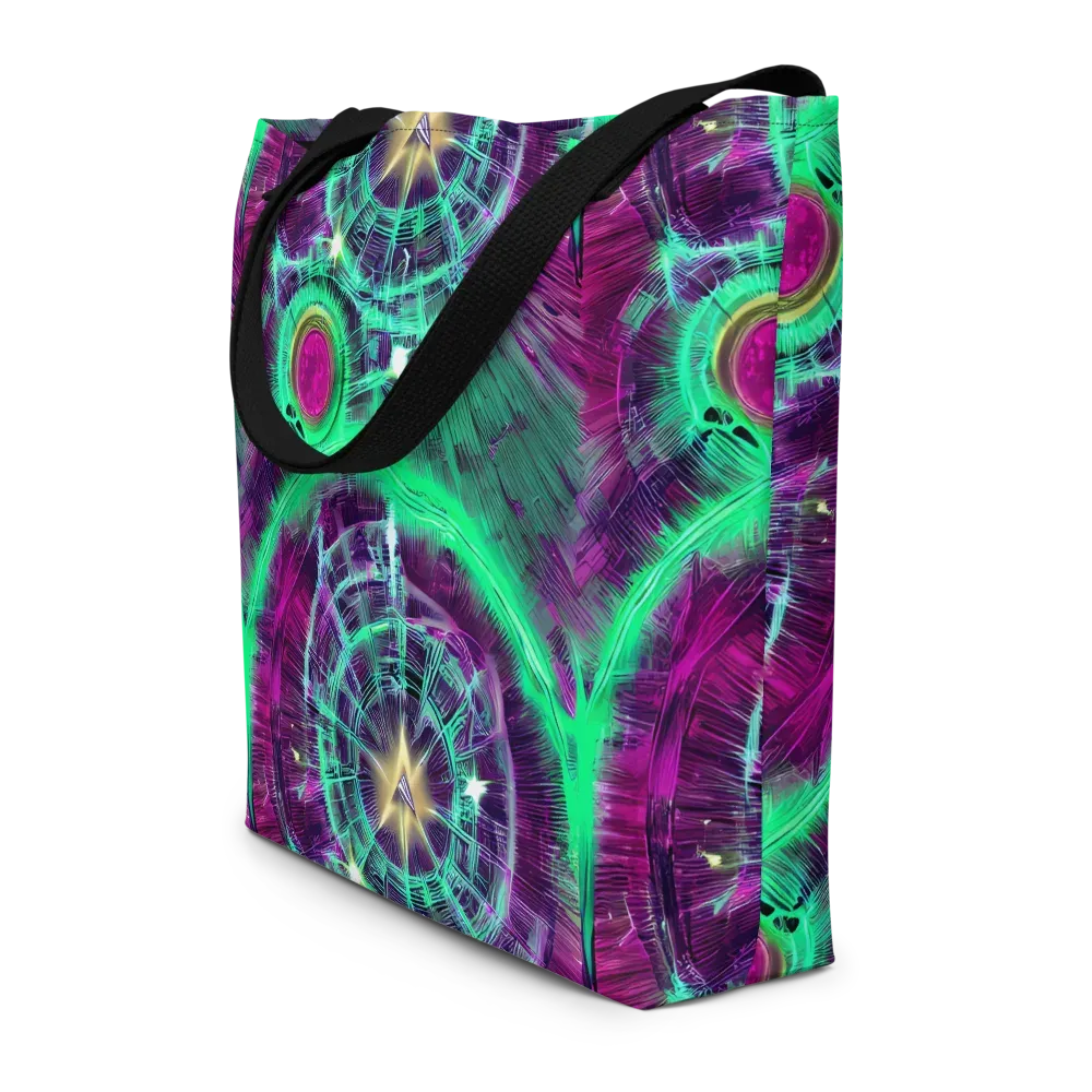 Müller Vortex on Large Tote Bag W/ Pocket — Front