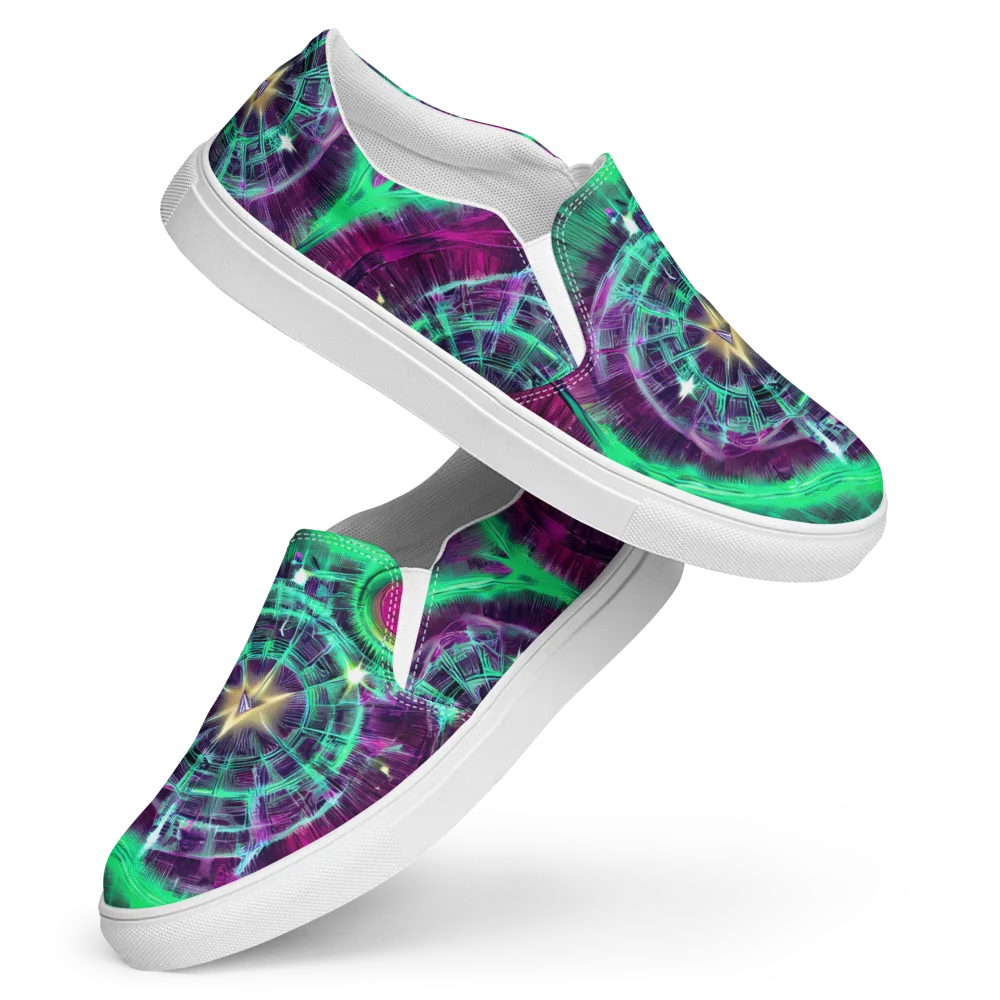 Müller Vortex on Women's Slip-On Canvas Shoes — Front