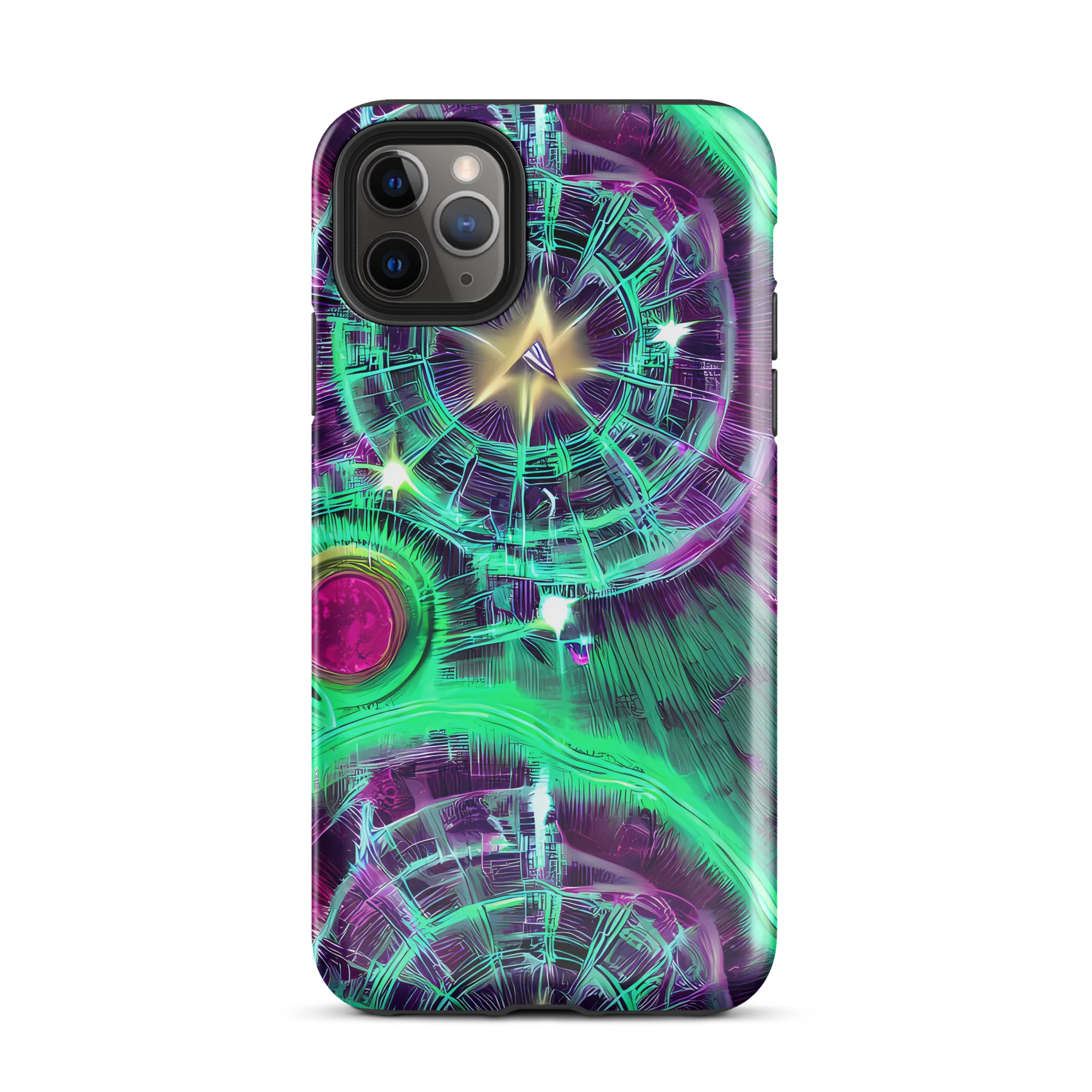 Müller Vortex on Tough Case for iPhone® — Front
