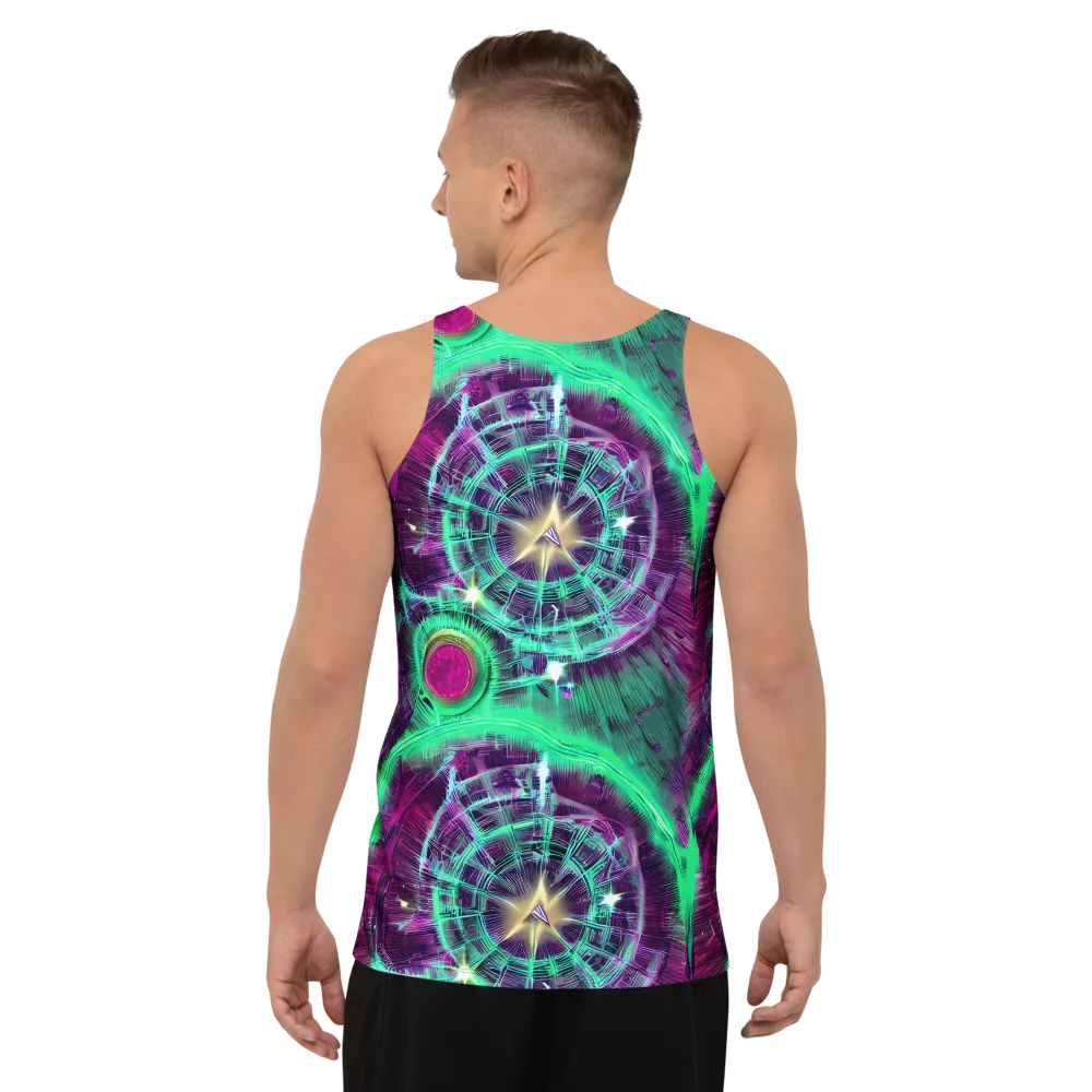 Müller Vortex on Men's Tank Top — Back