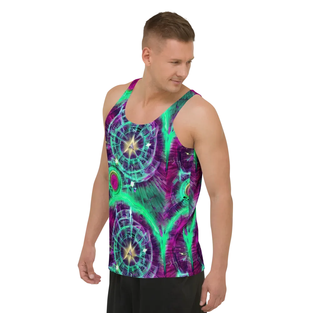 Müller Vortex on Men's Tank Top — Left Front