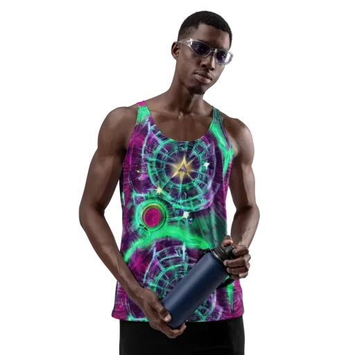 Müller Vortex on a Men's Tank Top