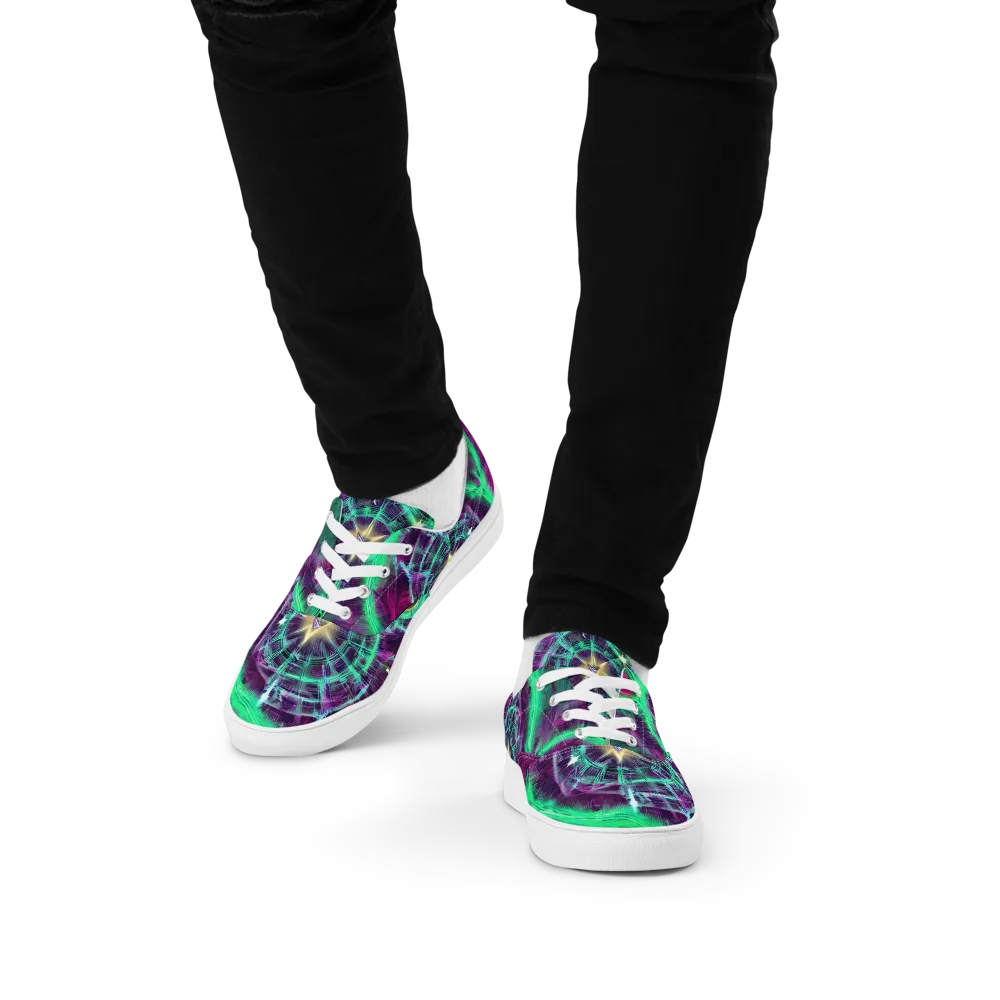 Müller Vortex on Men's Lace-Up Canvas Shoes — Front