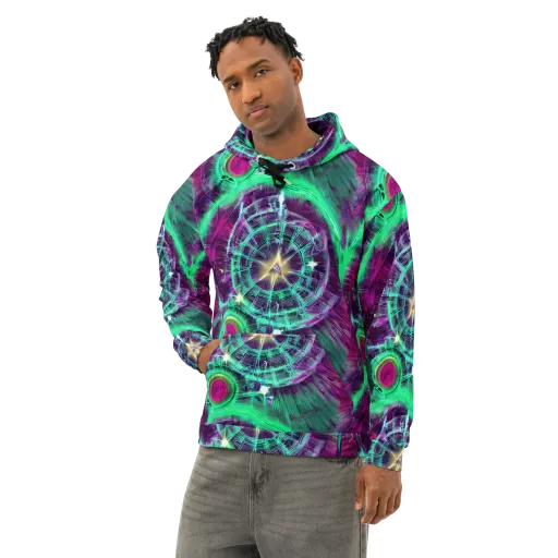 Müller Vortex on a Cotton Hoodie