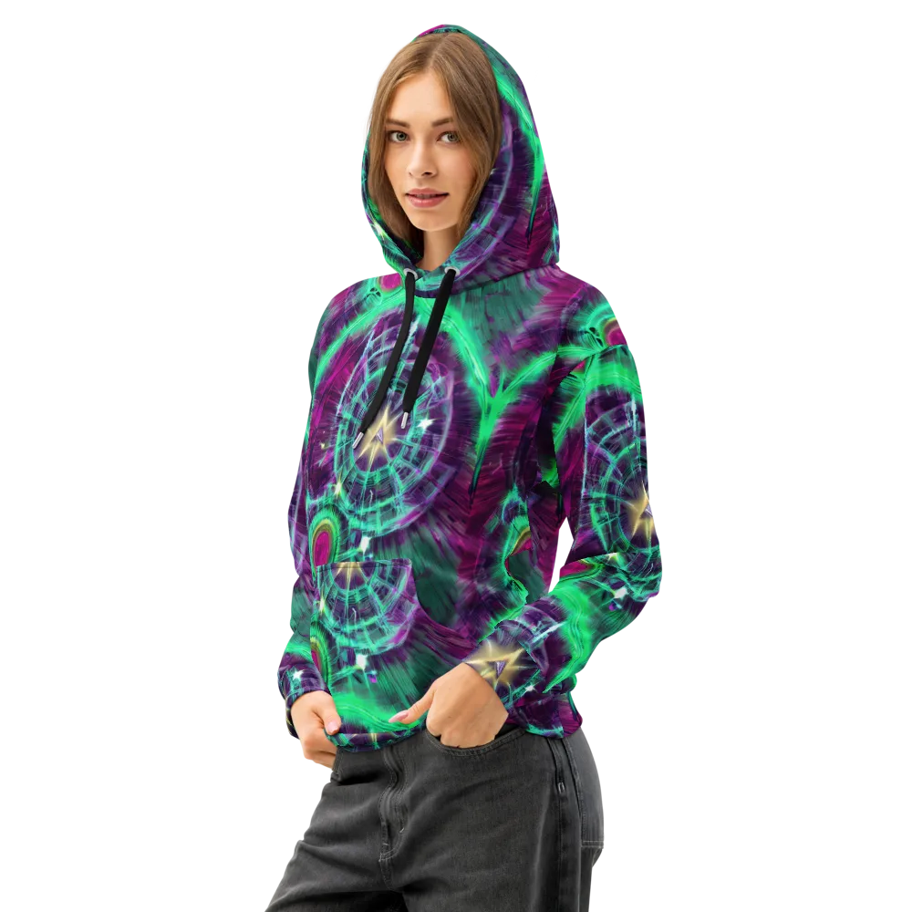 Müller Vortex on Cotton Hoodie — Left Front