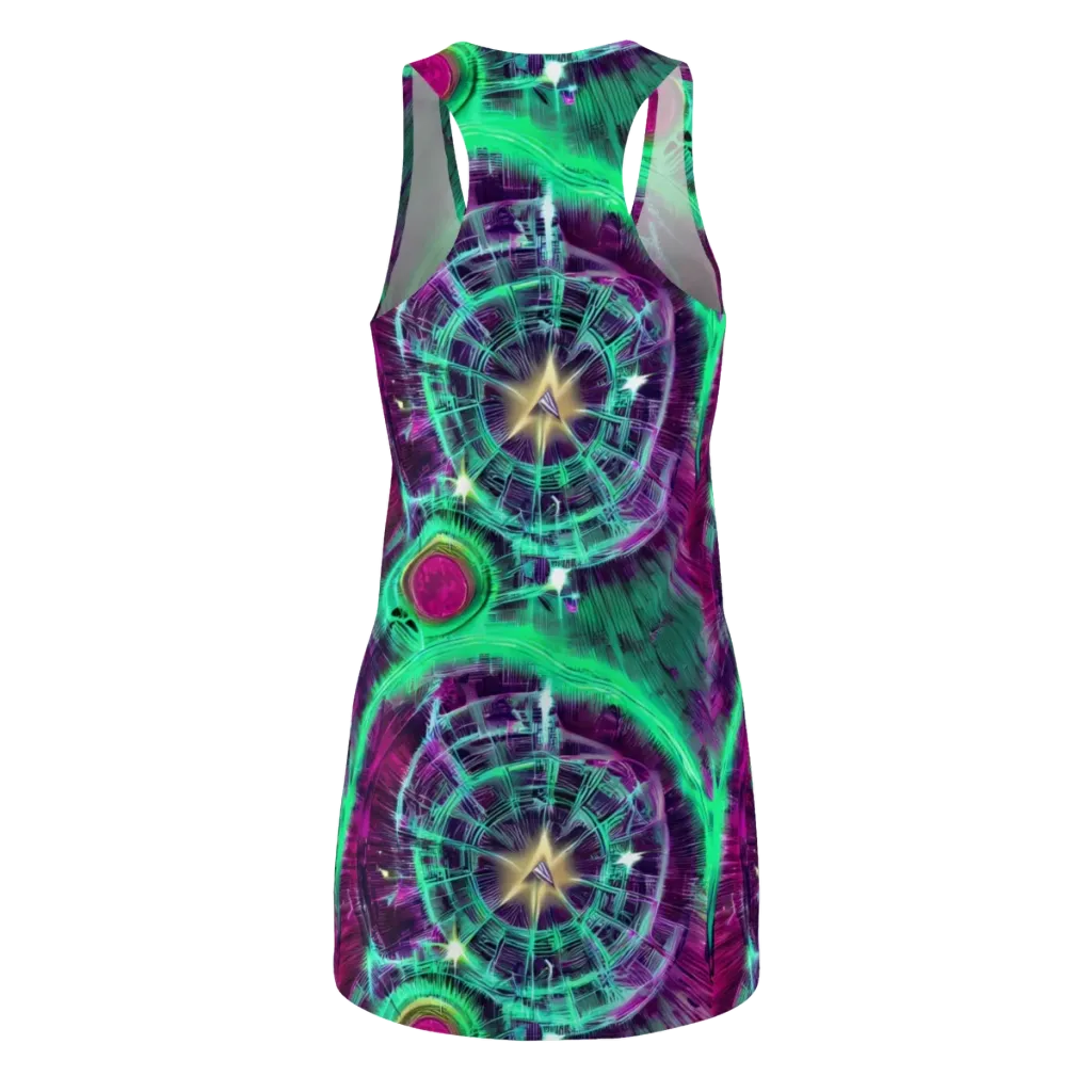 Müller Vortex on Racerback Dress — Back