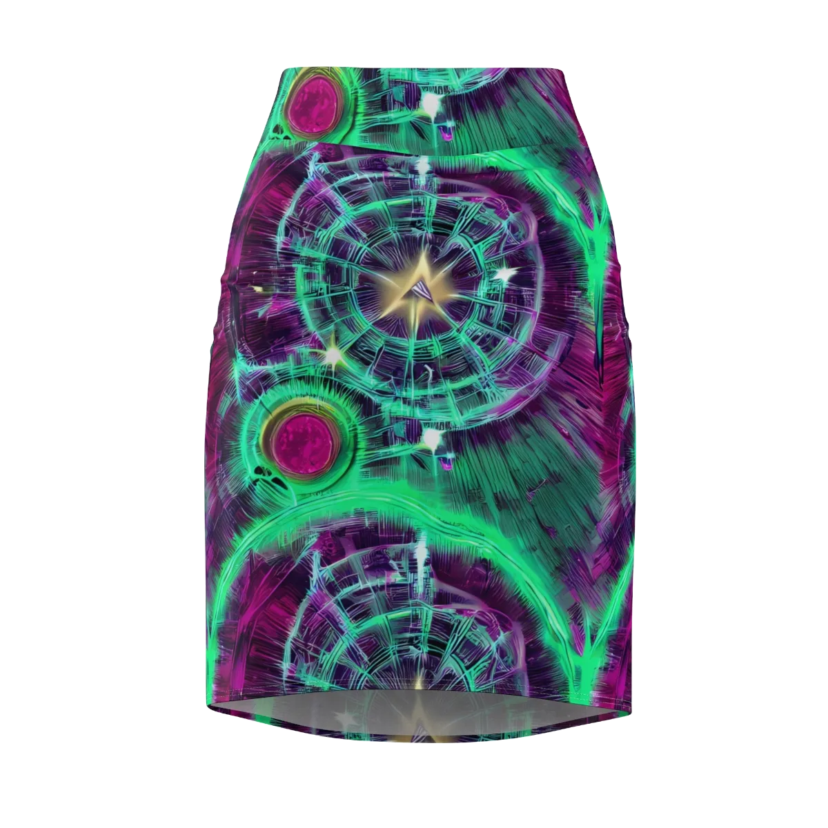 Müller Vortex on Pencil Skirt — Front