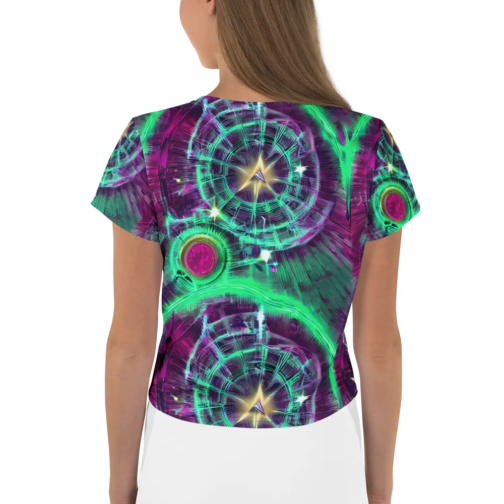 Müller Vortex on Crop Tee — Back