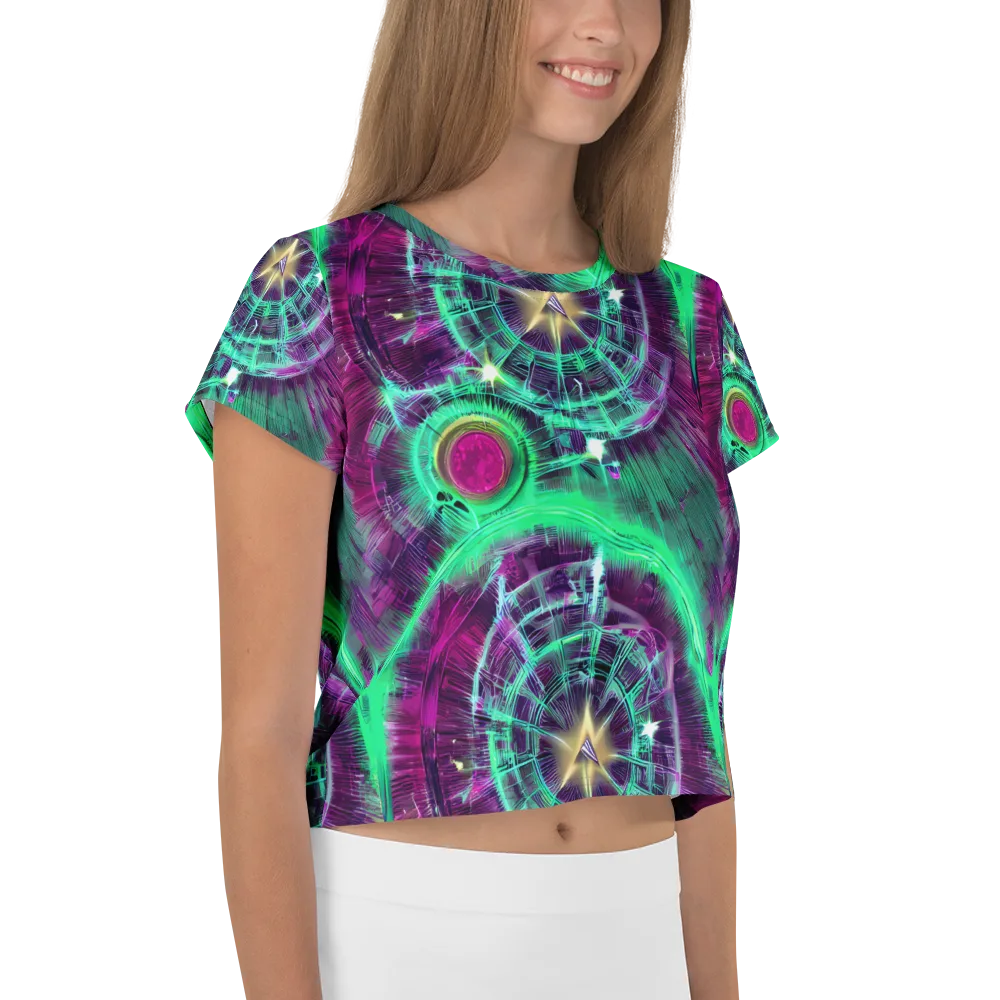 Müller Vortex on Crop Tee — Right