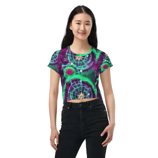 Müller Vortex on a Crop Tee