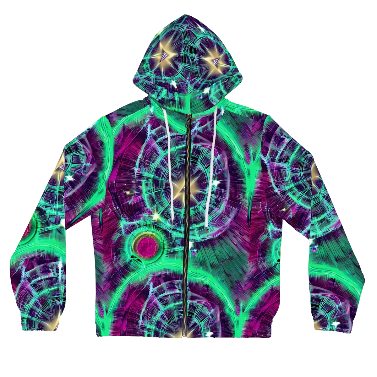 Müller Vortex on Women's Full-Zip Hoodie — Front
